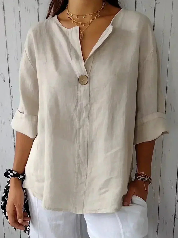 Lindsay - Casual V-Neck Blouse