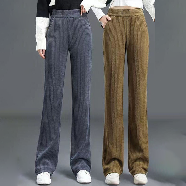 Fanny - High-Waist Corduroy Trousers