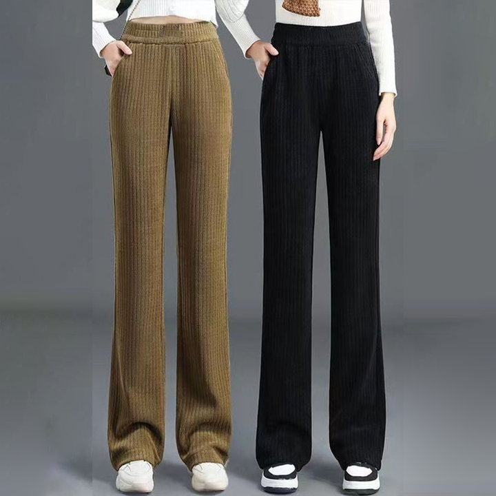 Fanny - High-Waist Corduroy Trousers