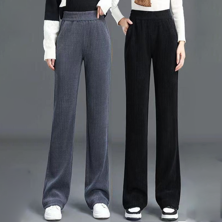 Fanny - High-Waist Corduroy Trousers