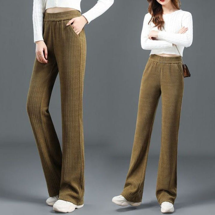 Fanny - High-Waist Corduroy Trousers