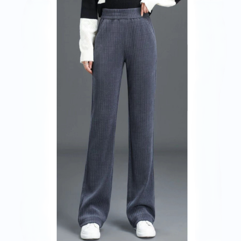 Fanny - High-Waist Corduroy Trousers