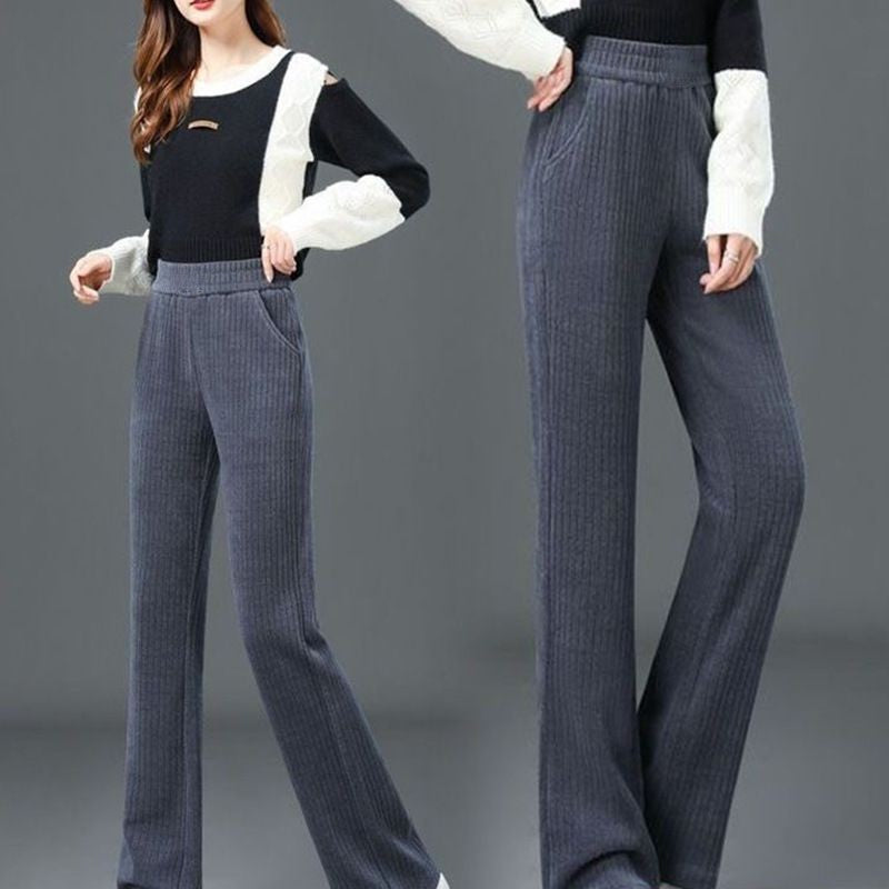 Fanny - High-Waist Corduroy Trousers