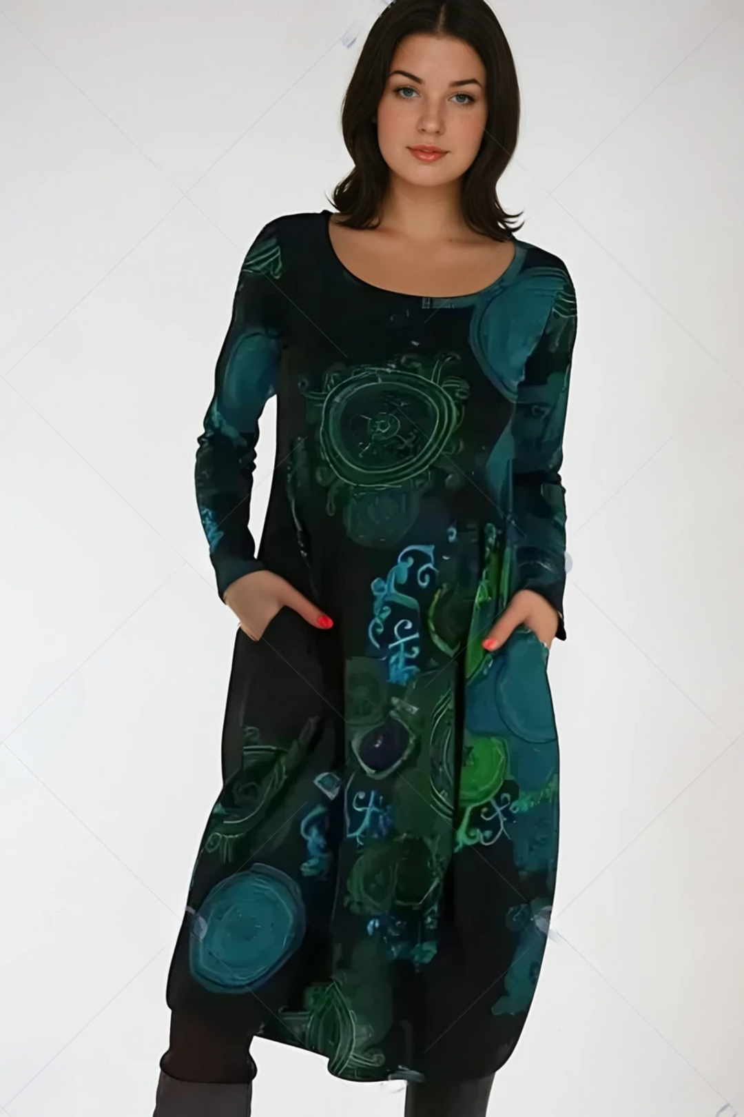 Camille - Bohemian Winter Dress