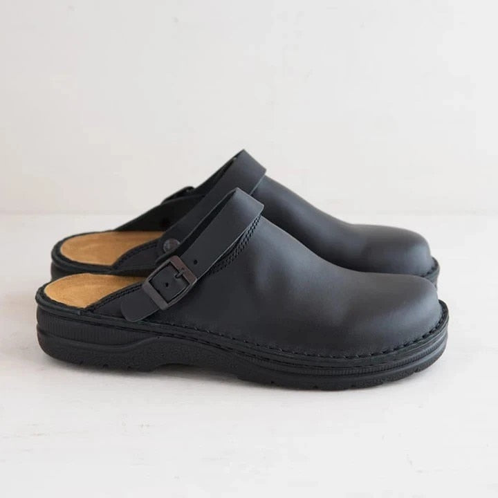 Lina - Premium Ortho Leather Clogs