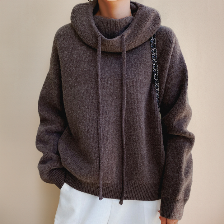 Harriet - Cosy Turtleneck Hoodie