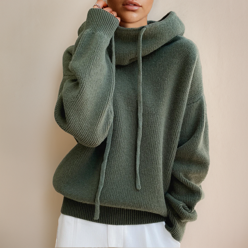 Harriet - Cosy Turtleneck Hoodie