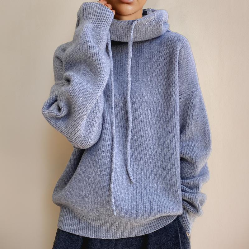 Harriet - Cosy Turtleneck Hoodie