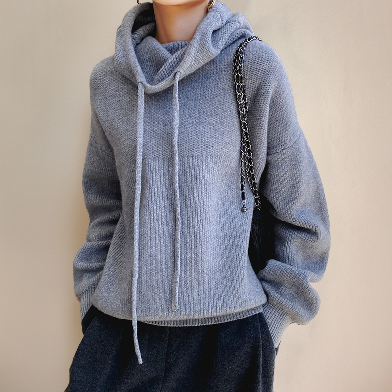 Harriet - Cosy Turtleneck Hoodie