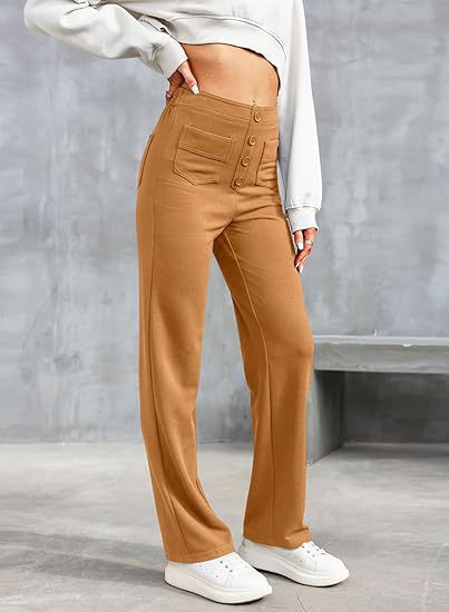 Aurora - High-waisted Elastic Trousers