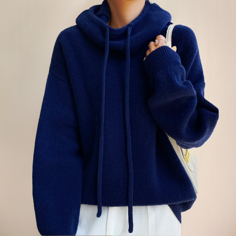 Harriet - Cosy Turtleneck Hoodie